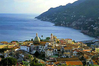 Veduta di Vietri sul Mare